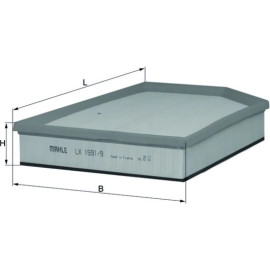 Luftfilter LX 1591/9 Luftfilter LX 1591/9