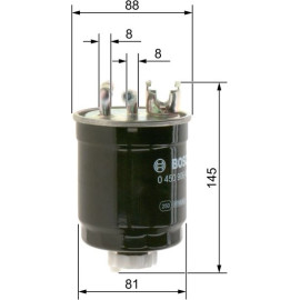 Kraftstofffilter 0 450 906 409