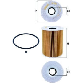 Ölfilter OX 254D1 Ölfilter OX 254D1