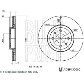 Bremsscheibe ADBP430000 Bremsscheibe ADBP430000