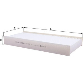 Filter, Innenraumluft LA 412 Filter, Innenraumluft LA 412