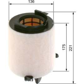 BOSCH 1 457 433 576 Luftfilter
