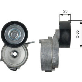 Spannrolle, Keilrippenriemen T39211 Spannrolle, Keilrippenriemen T39211