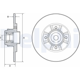 Bremsscheibe BG9114RS Bremsscheibe BG9114RS