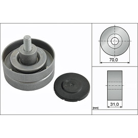 Umlenk-/Führungsrolle, Keilrippenriemen 532 0415 10 Umlenk-/Führungsrolle, Keilrippenriemen 532 0415 10
