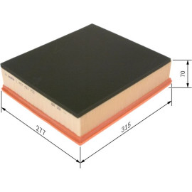 BOSCH 1 457 433 703 Luftfilter BOSCH 1 457 433 703 Luftfilter