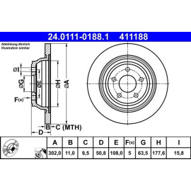 Bremsscheibe 24.0111-0188.1