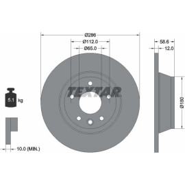 Bremsscheibe 92159403 Bremsscheibe 92159403