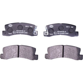Bremsbelagsatz, Scheibenbremse 8DB 355 006-431 Bremsbelagsatz, Scheibenbremse 8DB 355 006-431