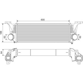 Ladeluftkühler 818315