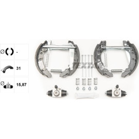 Bremsbackensatz 84018202 Bremsbackensatz 84018202