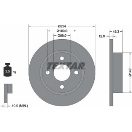 Bremsscheibe 92063300
