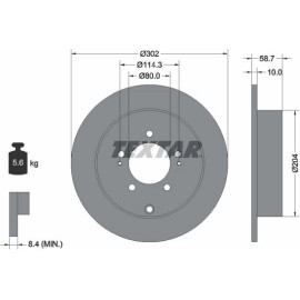 Bremsscheibe 92167003