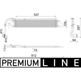 Ölkühler, Automatikgetriebe CLC 288 000P