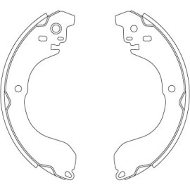 Bremsbackensatz GS8813