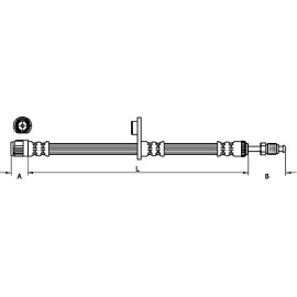 Bremsschlauch 4110749 Bremsschlauch 4110749