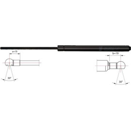 Gasfeder, Koffer-/Laderaum 2110465 Gasfeder, Koffer-/Laderaum 2110465