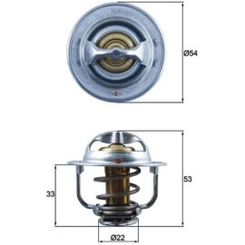 Thermostat, Kühlmittel TX 179 89D Thermostat, Kühlmittel TX 179 89D