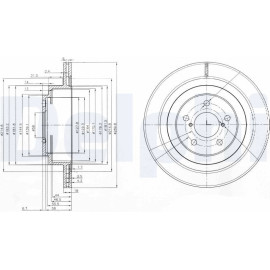 Bremsscheibe BG3931 Bremsscheibe BG3931