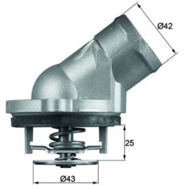 Thermostat, Kühlmittel TI 45 87D