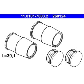 Führungshülsensatz, Bremssattel 11.0101-7003.2 Führungshülsensatz, Bremssattel 11.0101-7003.2