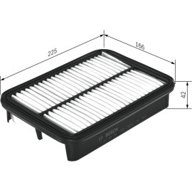 BOSCH 1 457 433 784 Luftfilter