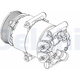 Kompressor, Klimaanlage CS20324 Kompressor, Klimaanlage CS20324