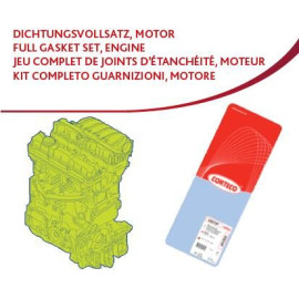 Dichtungsvollsatz, Motor 497391P
