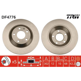Bremsscheibe DF4776