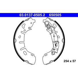 Bremsbackensatz 03.0137-0505.2 Bremsbackensatz 03.0137-0505.2
