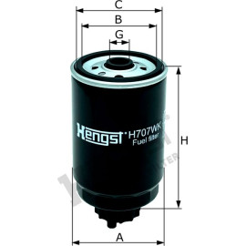 Kraftstofffilter H707WK