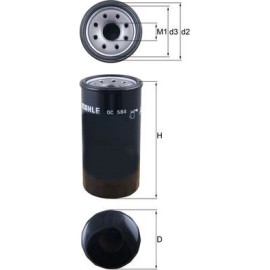 Ölfilter OC 584 Ölfilter OC 584