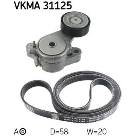 Keilrippenriemensatz VKMA 31125 Keilrippenriemensatz VKMA 31125