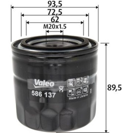 Ölfilter 586137 Ölfilter 586137
