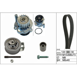 Wasserpumpe + Zahnriemensatz 530 0091 31 Wasserpumpe + Zahnriemensatz 530 0091 31