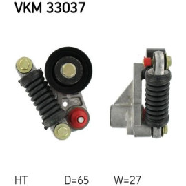 SKF VKM 33037 Spannrolle, Keilrippenriemen SKF VKM 33037 Spannrolle, Keilrippenriemen