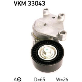 Spannrolle, Keilrippenriemen VKM 33043 Spannrolle, Keilrippenriemen VKM 33043