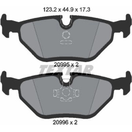 Bremsbelagsatz, Scheibenbremse 2099501 Bremsbelagsatz, Scheibenbremse 2099501