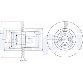 Bremsscheibe BG9098