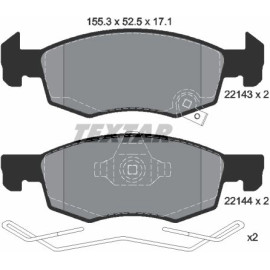Bremsbelagsatz, Scheibenbremse 2214301 Bremsbelagsatz, Scheibenbremse 2214301
