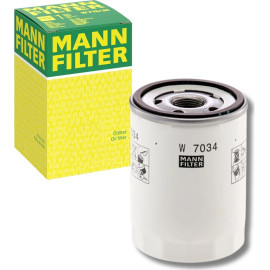 MANN-FILTER W 7034 Ölfilter mit Rücklaufsperrventil, Anschraubfilter MANN-FILTER W 7034 Ölfilter mit Rücklaufsperrventil, Anschraubfilter