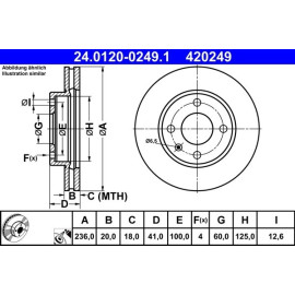 Bremsscheibe 24.0120-0249.1
