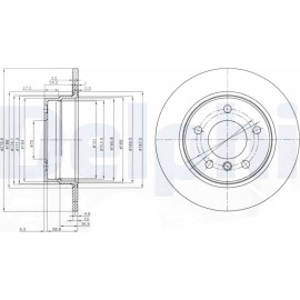 Bremsscheibe BG3948C
