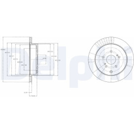 Bremsscheibe BG4329 Bremsscheibe BG4329