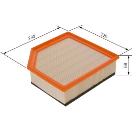 BOSCH F 026 400 451 Luftfilter BOSCH F 026 400 451 Luftfilter