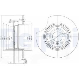 Bremsscheibe BG3629 Bremsscheibe BG3629