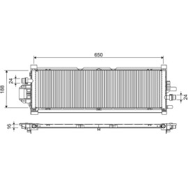 Kühler, Motorkühlung 701298