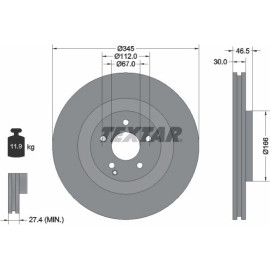Bremsscheibe 92123603 Bremsscheibe 92123603
