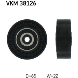 Umlenk-/Führungsrolle, Keilrippenriemen VKM 38126