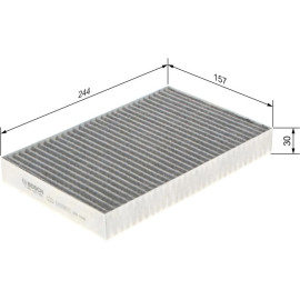 BOSCH 1 987 435 569 Innenraumfilter FILTER+pro BOSCH 1 987 435 569 Innenraumfilter FILTER+pro